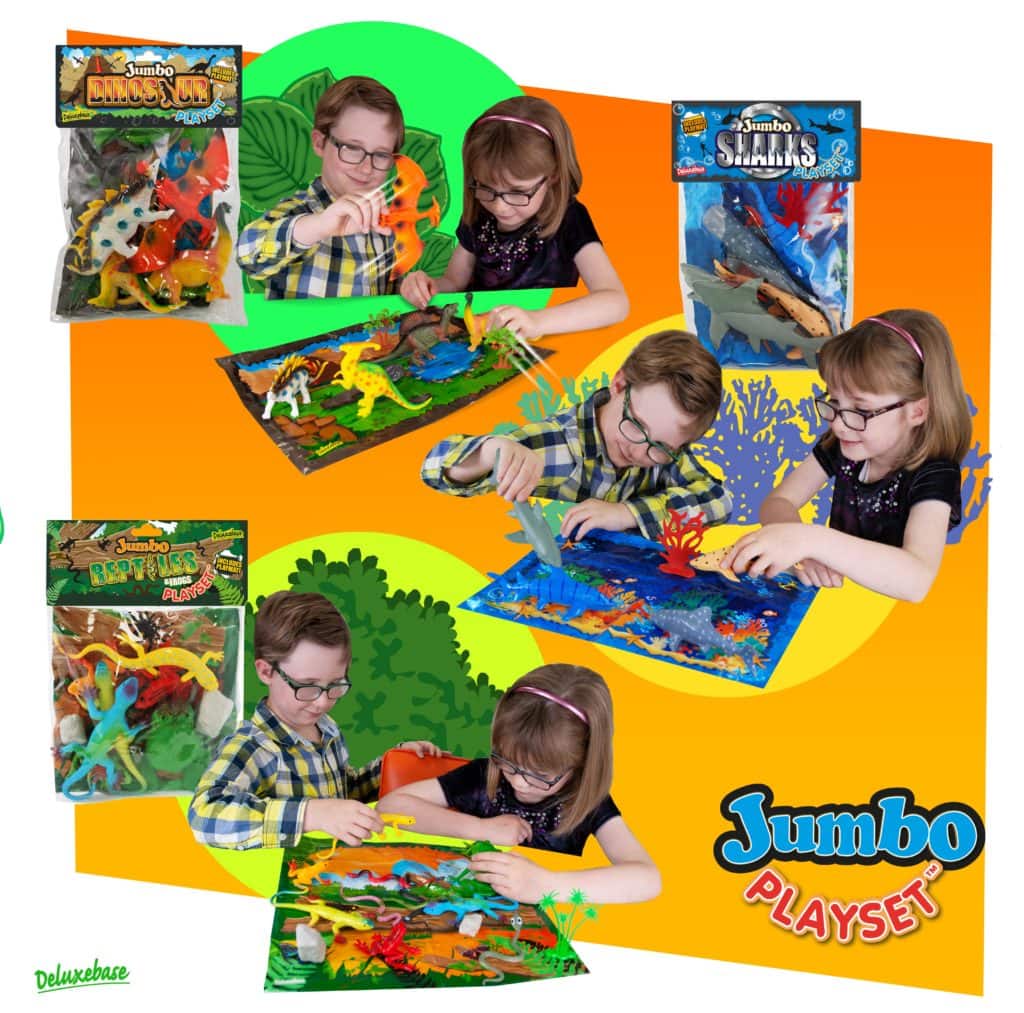 Jumbo Playsets – Dinosaurs – Deluxebase Store